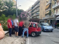 Πάτρα: Τροχαίο με τραυματισμό στην οδό Νοταρά-ΦΩΤΟ