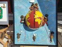 Πάτρα: Έργα από ανακυκλώσιμα υλικά και μ...