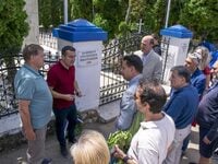 Ο Πέτρος Ψωμάς και αντιπροσωπεία του σπιράλ στο Πίροτ της Σερβίας