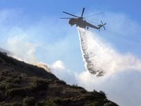 Φωτιά στο Άνω Σούλι Μαραθώνα