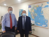 Συνάντηση του Διοικητή της 6ης ΥΠΕ Γιάνν...