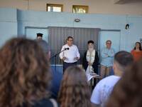 Πάτρα: Η Δημοτική Αρχή σε σχολεία της Πά...