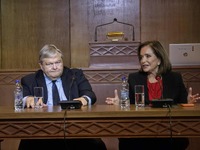 Πάτρα: Βενιζέλος και Μπακογιάννη συζήτησ...