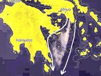 Φωτιά στον Κουβαρά: Ο καπνός έφτασε σχεδ...