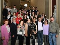 Αντιπροσωπεία εκπαιδευτικών και μαθητών ...