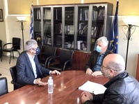 Συνάντηση Τσιγκρή - Μυλωνά για την αποκα...