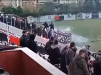 Ένταση στο γήπεδο της Παναχαϊκής - Έπεσε...