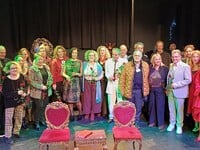 Η θεατρική ομάδα του Πολιτιστικού Κέντρο...