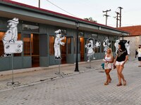 ΔΕΙΤΕ ΦΩΤΟ: Εγκαινιάστηκε ο χώρος των Παλαιών Σφαγείων Πάτρας