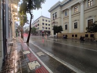 «Άνοιξαν» οι ουρανοί στην Πάτρα- ΒΙΝΤΕΟ