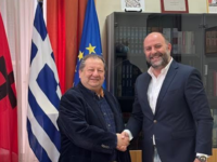 Συνάντηση Βαγγέλη Καραχάλιου με τον Δημή...