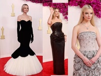  Oscars Red Carpet: Κάρεϊ Μάλιγκαν και Α...