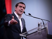 Χαιρετισμός Αλ. Τσίπρα στη Γενική Συνέλε...