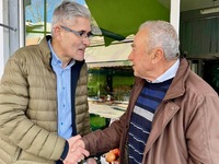 Ο Άγγελος Τσιγκρής στη Χριστουγεννιάτικη...