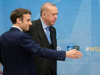 Επικοινωνία Μακρόν και Ερντογάν για την Ουκρανία