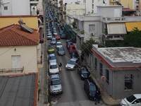 Πάτρα: Κυκλοφοριακό κομφούζιο στους δρόμ...