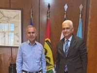 Συνάντηση του Φωκίωνα Ζαΐμη με τον Υφυπο...