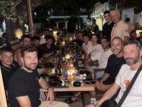 Αίολος Αγυιάς: Δείπνο συνοχής και επιβρά...