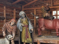 Πάτρα: Έσπασαν τη φάτνη στην πλατεία Γεω...