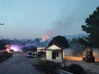 Το πύρινο μέτωπο που έφτασε από την Αχαΐ...