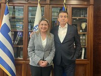 Χριστίνα Αλεξοπούλου: Συνάντηση με τον Μ...