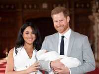 Πρίγκιπας Χάρι και Μέγκαν Μαρκλ στο πλευ...