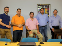 Από αριστερά Χρ. Παναγιώτου ερευνητής Ερ...