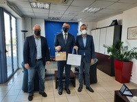 Ο Πρέσβης της Αυστραλίας Α. Σπύρου επισκ...