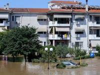 Λάρισα: Πλημμύρισε ο Αγιόκαμπος από ρέμα...