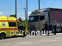 Πατρών – Πύργου: Λαμπάδιασε φορτηγό στην...