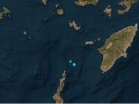  Διπλός σεισμός 3,4 Ρίχτερ ανάμεσα σε Κά...