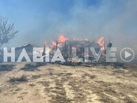 Ηλεια: Οριοθετήθηκε η πυρκαγιά στη Σπιάτ...