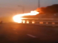 Πύρινη κόλαση: Στις φλόγες η γέφυρα της ...