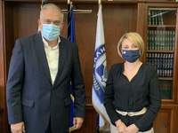 Η Χριστίνα Αλεξοπούλου συναντήθηκε με το...