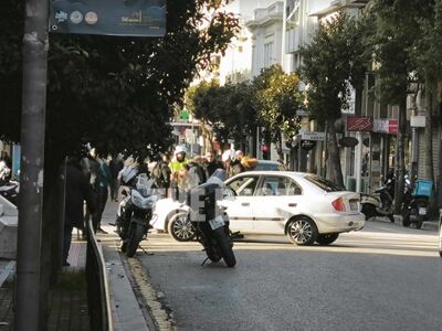 Πάτρα: Τροχαίο στη συμβολή των οδών Γούν...