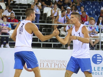 Βeach Volleyball Ανδρών: Οι Σέρβοι συμπλ...