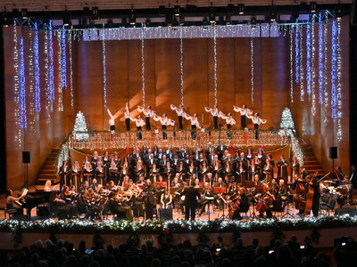 Από το λαμπρό Χριστουγεννιάτικο κοντσέρτο το 2019.