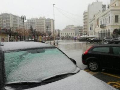 Δυτική Ελλάδα: Κρύο και σήμερα και χιόνι...