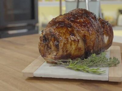 Γεμιστή πανσέτα ρολό στο φούρνο  