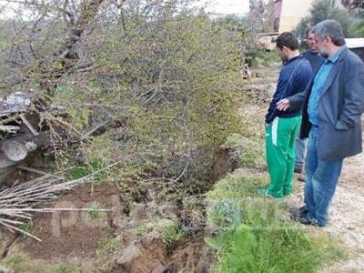 Κόπηκε στα δύο η γη στην Ηλεία -Καθίζηση...