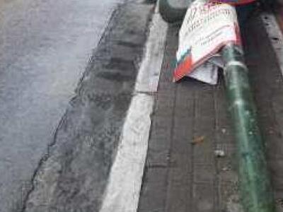 Πάτρα: Λεωφορείο ...ξήλωσε φανάρι στη Γο...