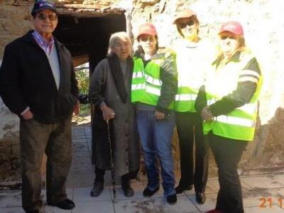 Στήριξη σε ηλικιωμένη στο Επιτάλιο που κ...