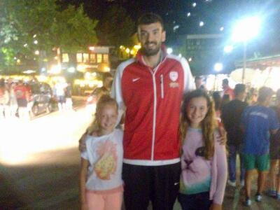 Η Πατρινή συνάντηση με την ομάδα μπάσκετ...