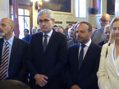 Ο Θεμιστοκλής-Ανδρέας Μπάκας  στον Άγιο ...