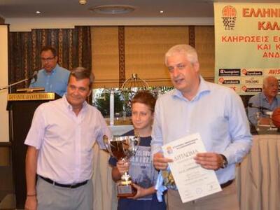 Απονομή κυπέλλου πρωταθλητή στον Προμηθέα