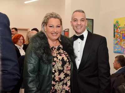 Ο κ. Τρίγκας με την κα Πουλή