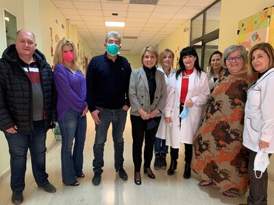 Χριστίνα Αλεξοπούλου: Επίσκεψη στο Κέντρ...