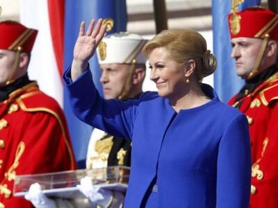 Ορκίστηκε η πρώτη γυναίκα πρόεδρος της Κροατίας