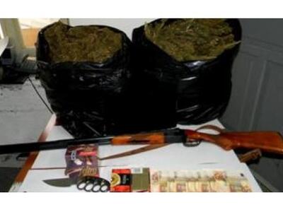 Κρυψώνα για τα 12 κιλά... χασίς είχε κάν...