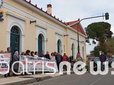 Χιλιάδες στις συγκέντρωσεις διαμαρτυρίας για τα Τέμπη σε Πύργο και Αγρίνιο- ΦΩΤΟ